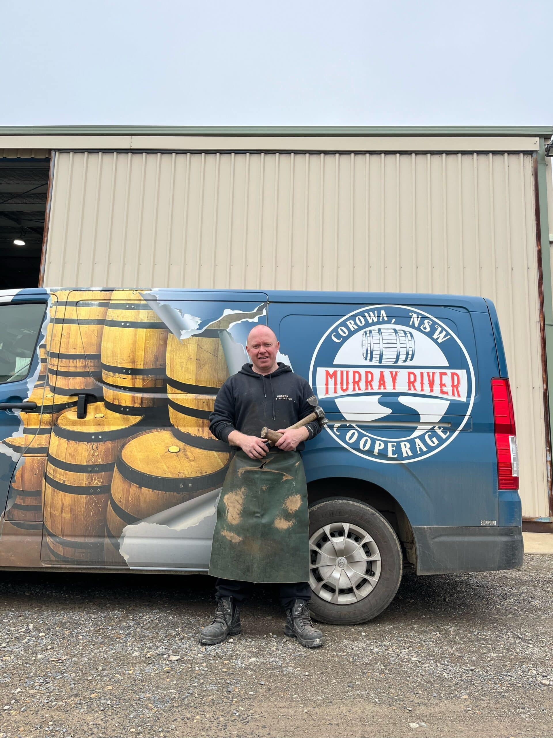 Corowa Distilling Co Cooperage